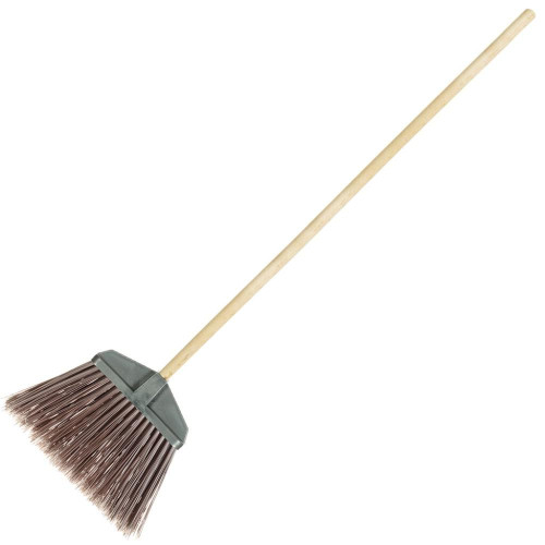 Метла Гардена деревянный черенок, плоская синтетическая