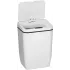 Ведро для мусора Доляна сенсорное белое 12л (4635217)