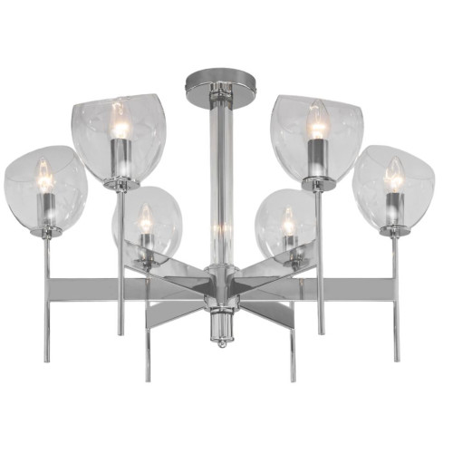 Светильник EUROSVET 60130/6 хром