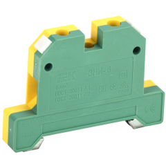 Зажим наборный ЗНИ-6PEN 6мм2 (JXB-земля) YZN20-006-K52 IEK (51950)