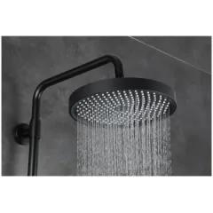 Насадка для душа FRAP F016-25 тропическая 25х25см, чёрная