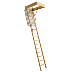 Лестница чердачная DOCKE PREMIUM TERMO LONG 70*120*363см