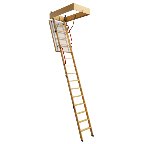 Лестница чердачная DOCKE PREMIUM TERMO LONG 70*120*363см