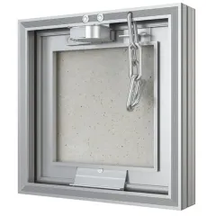 Люк технологический под плитку съемный D2020 ceramo