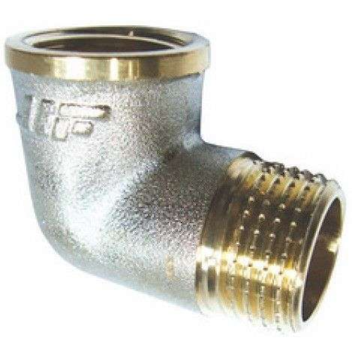 Уголок латунный ф 1/2