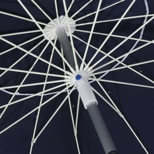 Зонт садовый 250см 16 спиц с наклоном металл LG5801 (465942)