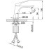 Смеситель для умывальника FRAP F1087 хром