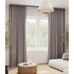 Портьера Ле-Гранд Престиж 150*260 серый