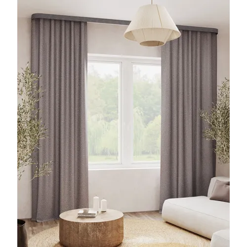 Портьера Ле-Гранд Престиж 150*260 серый