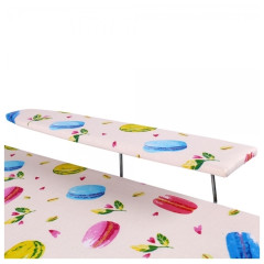 Гладильная доска NIKA Лина 4 112x34,5см ДСП с подрукавником+подставка для утюга (185966)