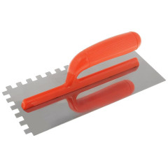 Гладилка FIT зубчатая нерж. 280х130 мм, 8х8мм (05168)