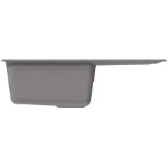 Мойка комп. MIXLINE ML-GM19 500х750x200мм, темно-серая (309), сифон