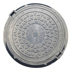 Люк ПП круглый (тип-Л) 3т 77см серый