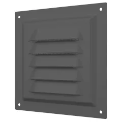 Решетка из тонколистовой стали с покрытием эмалью 1212МЭ Gray