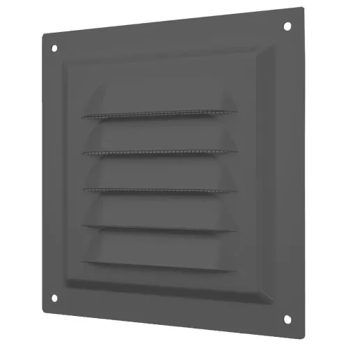 Решетка из тонколистовой стали с покрытием эмалью 1212МЭ Gray