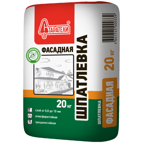 Шпатлёвка СТАРАТЕЛИ ФАСАДНАЯ 20 кг