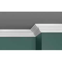 Плинтус потолочный ПРАЙМДЕКОР K-65 XPS 50/50 (75)