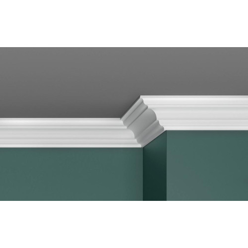 Плинтус потолочный ПРАЙМДЕКОР K-65 XPS 50/50 (75)