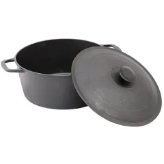 Кастрюля Гардарика чугунная с крышкой 5л (472934)