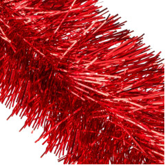 Мишура СНОУ БУМ (377-812) Норка 200х13см, ПВХ, красная