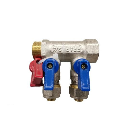 Коллектор с цангами FRAP FR301-2*3/4М F401.2