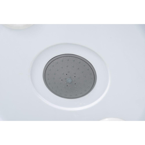 Душевая кабина EVA GOLD 80х120см выс. поддон, белое заднее стекло, правая F122WS-R (3кор.)