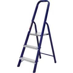 Стремянка АЛЮМЕТ (М8403) сталь 3 ступ., профиль 40х20
