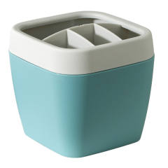 Держатель для зубных щеток «Эллиса», цвет бирюзовый (7999967)