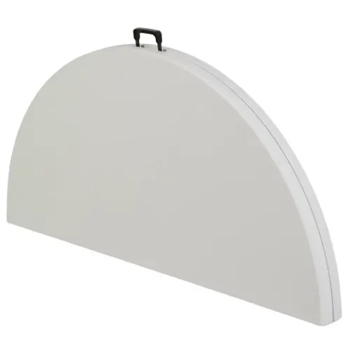 Стол садовый Марьяна NEO 152х152х74см круглый, пластиковая столешница, белый (495356)