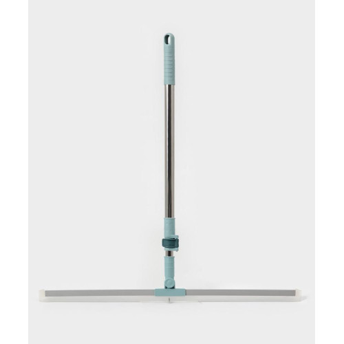 Водосгон для пола силиконовый, поворотный сгон 60 см, черенок нержавеющая сталь 58-97 см (10914815)