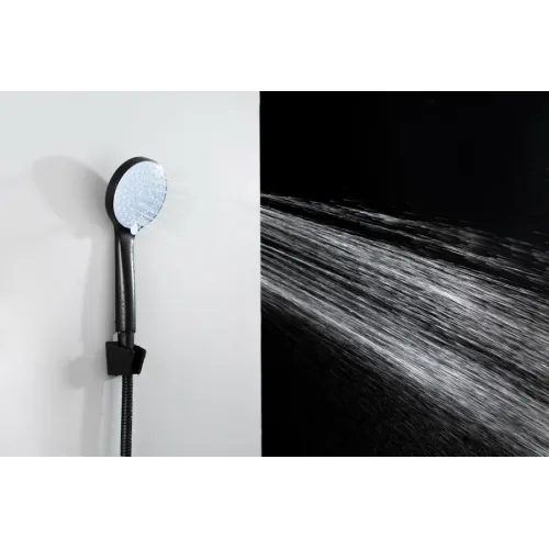Смеситель для ванны FRUD R22157-6, чёрный
