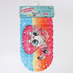 Коврик для ванной на присосках 690х360мм 