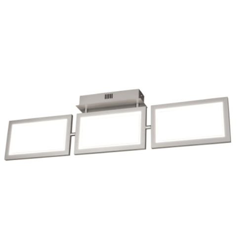 Светильник EUROSVET 90223/3 матовое/серебро