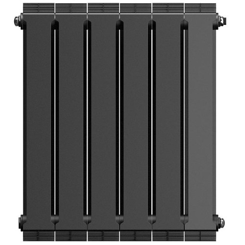 Радиатор биметаллический ROYAL THERMO PianoForte 500/100 6 сек. Noir Sable