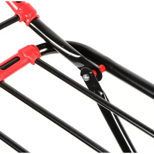 Сушилка для белья напольная DOGRULAR 17,5м, 132х53,5х134см, черная, Адель (508457)