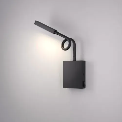 Светильник настенный ES 40118/LED Knob черный
