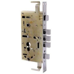 Замок врезной б/руч. Аллюр ЗВ1-09АТМ-L лев. автом. д/ кит.дв б/цил.. б/о (06208)