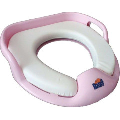 Сиденье для унитаза мягкое детское розовое BossBaby