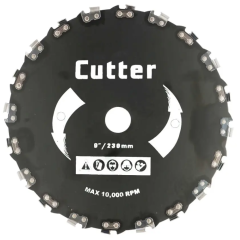 Диск для триммера MAX B0230C 230х25,4 Цепь