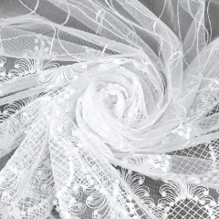 Тюль Ле-Гранд Винтаж 300*260 снежно-белый
