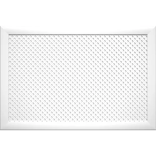 Радиаторная вентиляционная решетка из МДФ STELLA Глория 90*60 белый