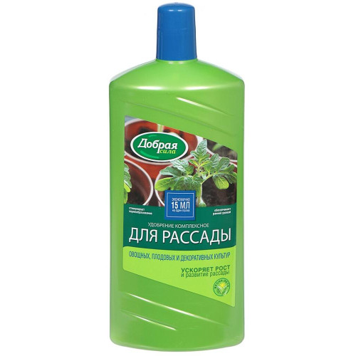 Удобрение для рассады Добрая сила 1л (211052)
