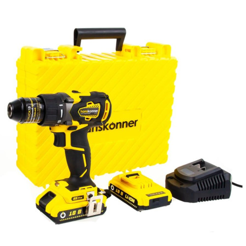 Шуруповерт HANSKONNER HCD1865BL 18В