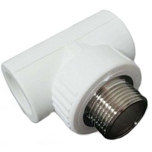 Тройник п/п комбинир. KALDE нар. резьба ф 32х3/4