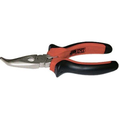 Длинногубцы MATRIX 180 мм изогнутые (17460)