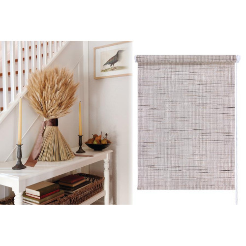 Рулонные жалюзи Меланж 42,5*175 цвет бежевый