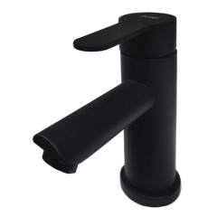 Смеситель для умывальника FRAP F10801-6 чёрный, керам. кран-букса, латунь