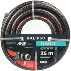 Шланг поливочный Kalipso Gard 3/4, 25м, 6 слоев, армированный, всесезонный (AGL273425)