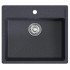 Мойка комп. MIXLINE МЛ-ГМ15 500х560x180мм, антрацит, сифон