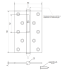 Петля врезная APECS 120*80-B-Steel-BLM-R черный (19101)